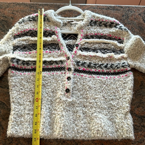 Free People Color Pop Henley Sweater - Picture 7 of 7